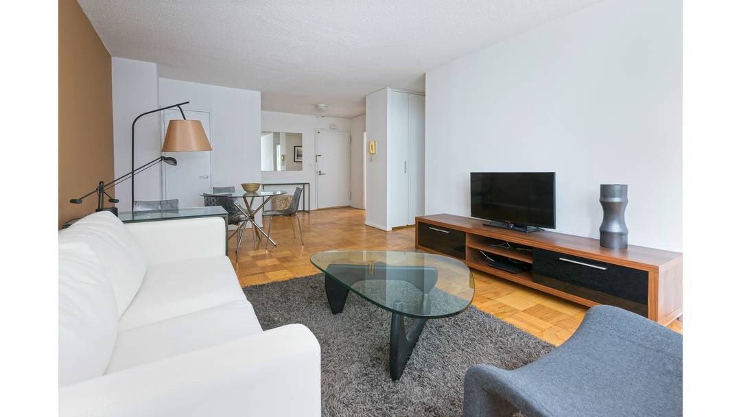 Spacious one bedroom one bathroom apartment located in a luxury rental building in the heart of Midtown West.