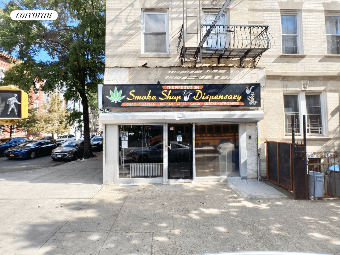 CORNER Storefront across the street from P.