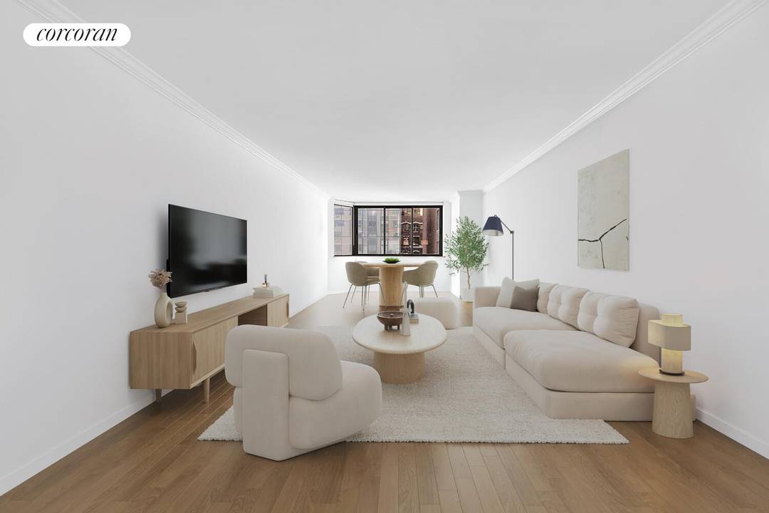 Immaculate 1 bed at the Gramercy Place Condominium.