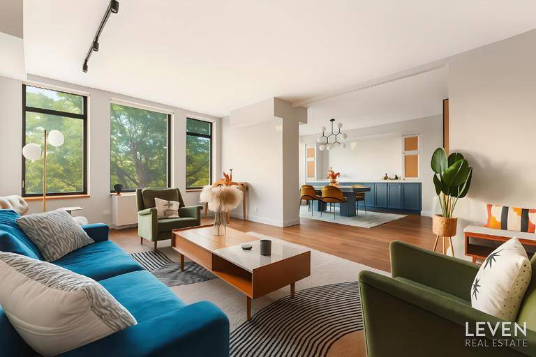 A modern, stylish, and functional living space with Hudson River Views !
