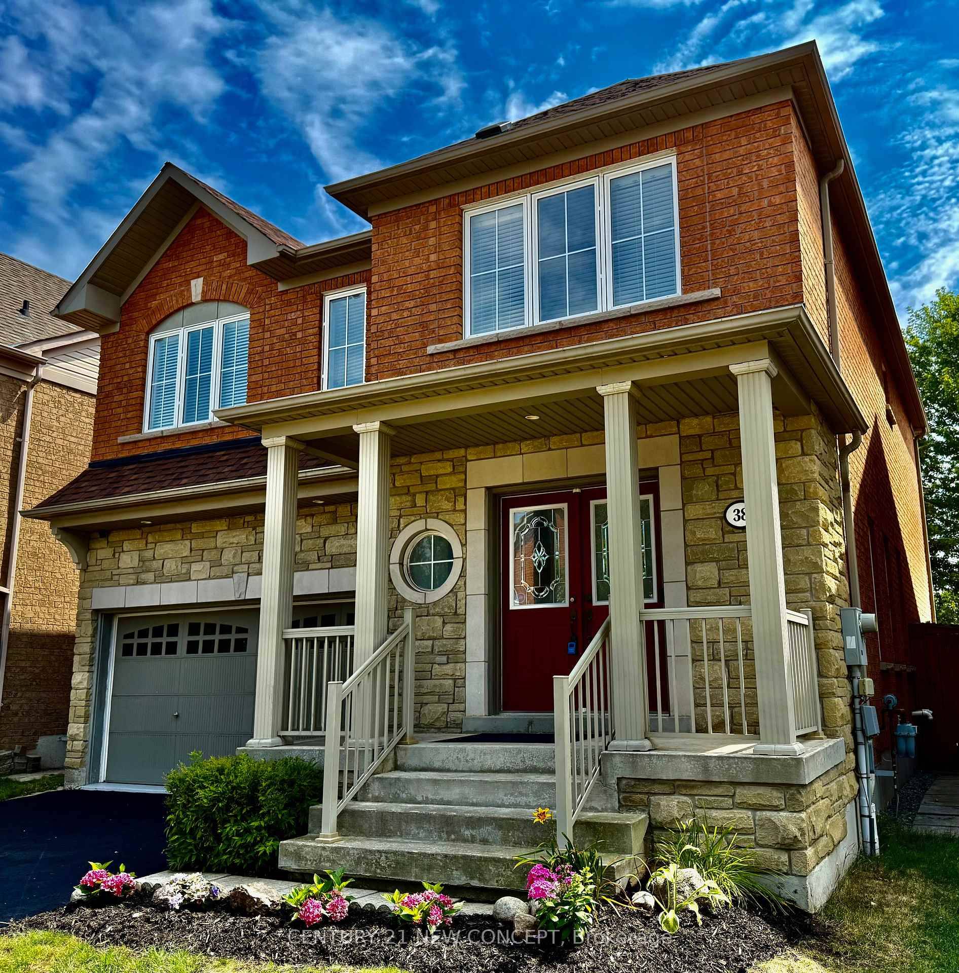 Welcome to this enchanting home situated on a quiet street featuring an all brick and stone construction built by Tribute.