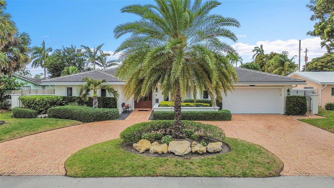 Well maintained four bedroom, three bath single family home located in the highly desirable community of Lighthouse Point.