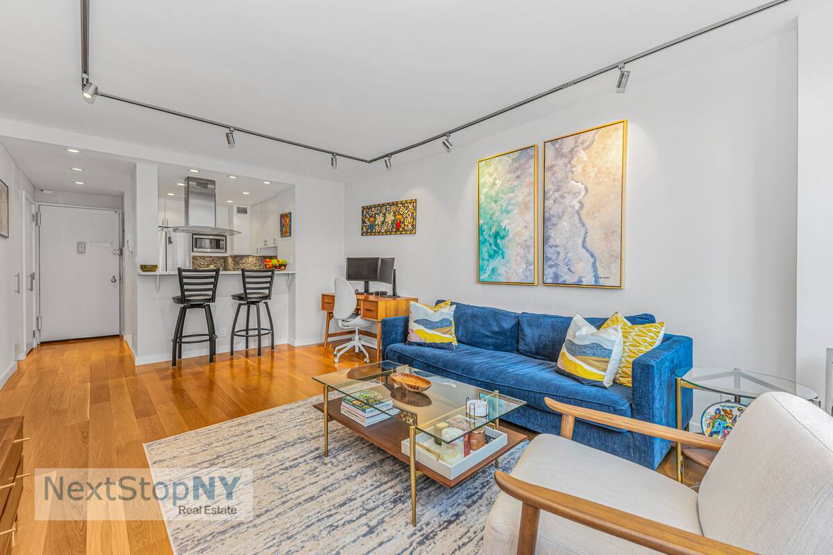 Welcome to this fully renovated one bedroom home in The Brevard, located on a high floor with eastern exposure that brings in abundant natural light and open city views.