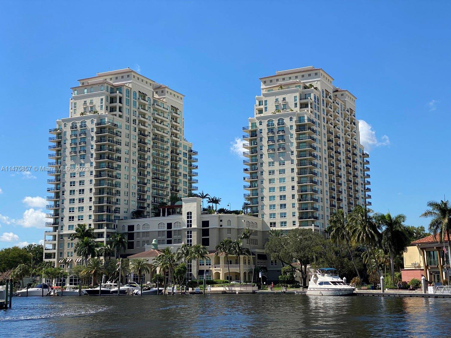 The spacious private balcony offers breathtaking unobstructed views overlooking The New River and the beautiful Miami skyline.