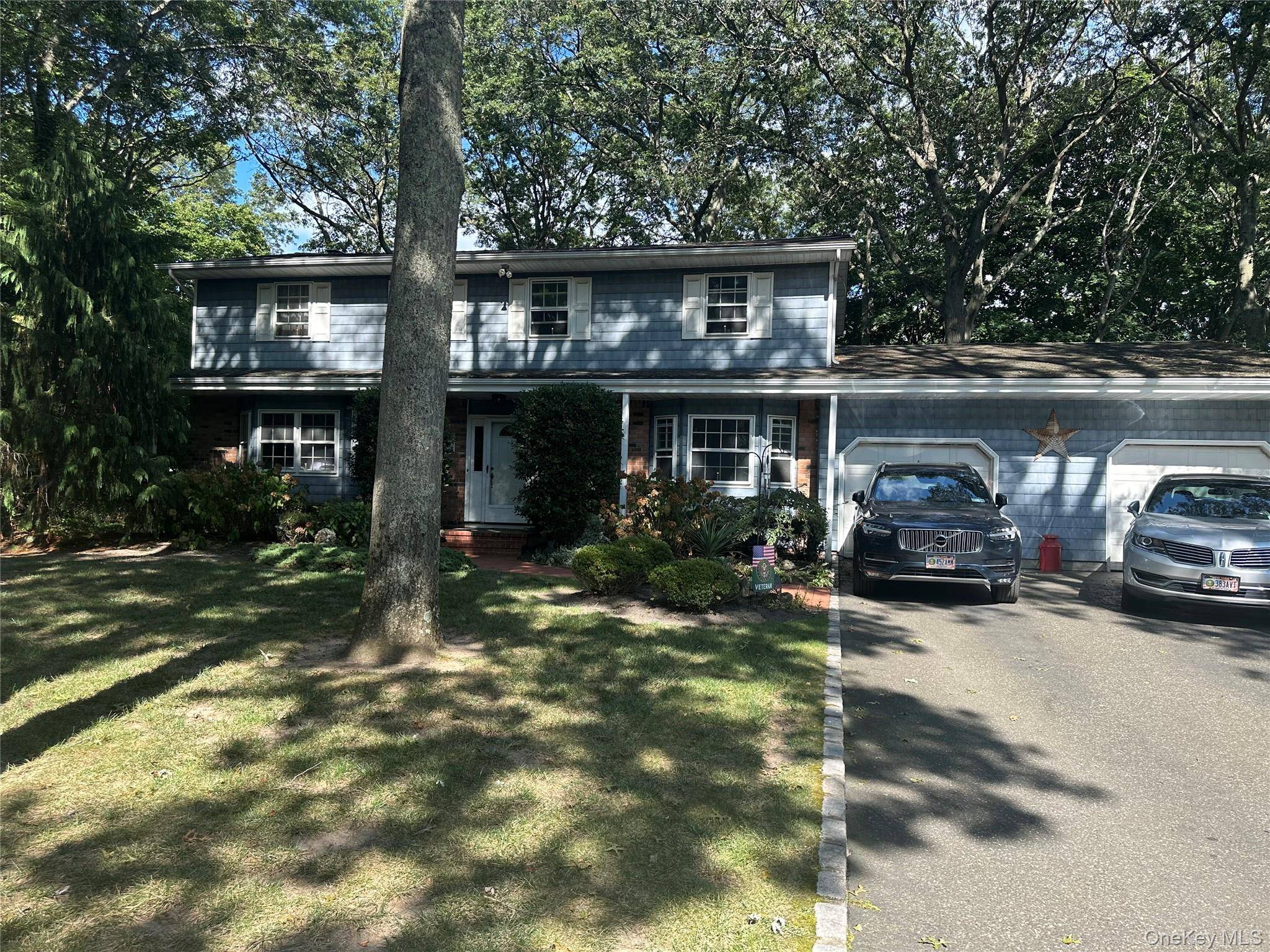 This colonial features four bedrooms, living room, dining room, family room with fireplace, eating kitchen, Full basement, Two car garage, Deck, fence backyard, pool needs lots of work Home is ...