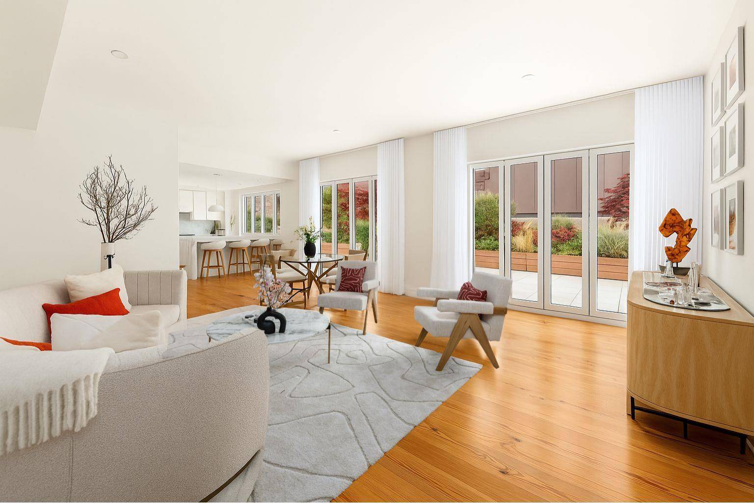 Introducing Penthouse 9 at Gracie Green A full floor showstopper with nearly 1, 000 square feet of private outdoor space.