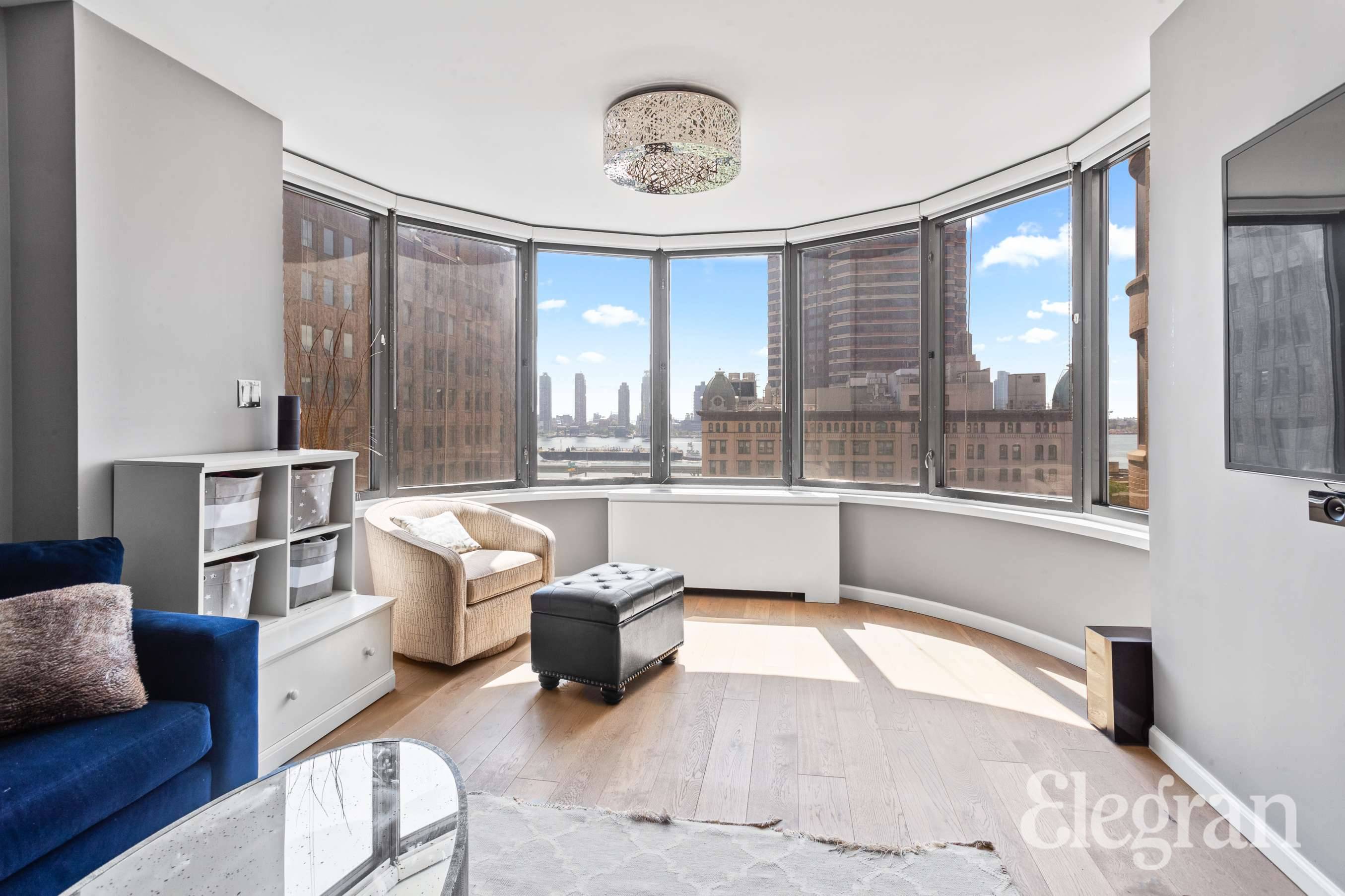This one of a kind 4 bedroom at The Corinthian provides unobstructed East River views and includes two recently refinished private balconies.
