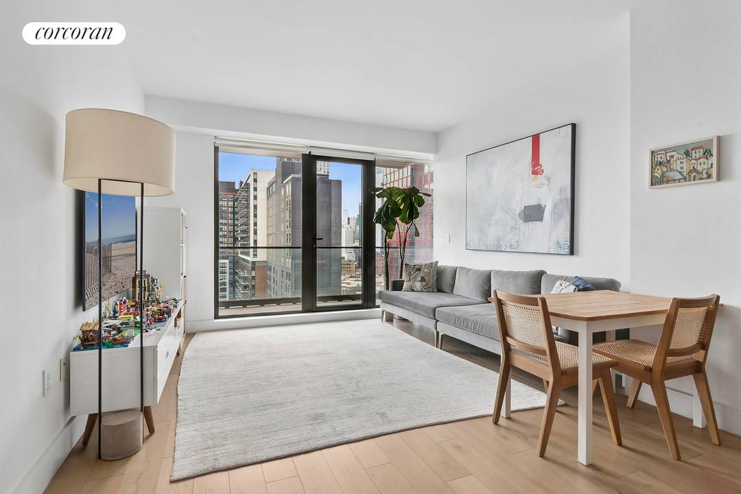 High floor, sun drenched 2BR 2.