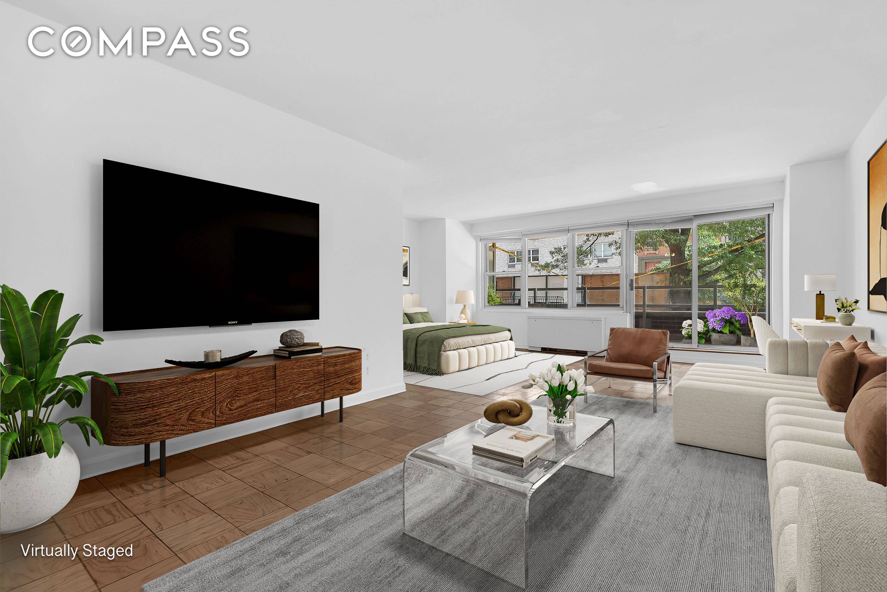 Don't miss this Extra Large Alcove Studio with your very own HUGE BALCONY in an ideal Upper East Side location.