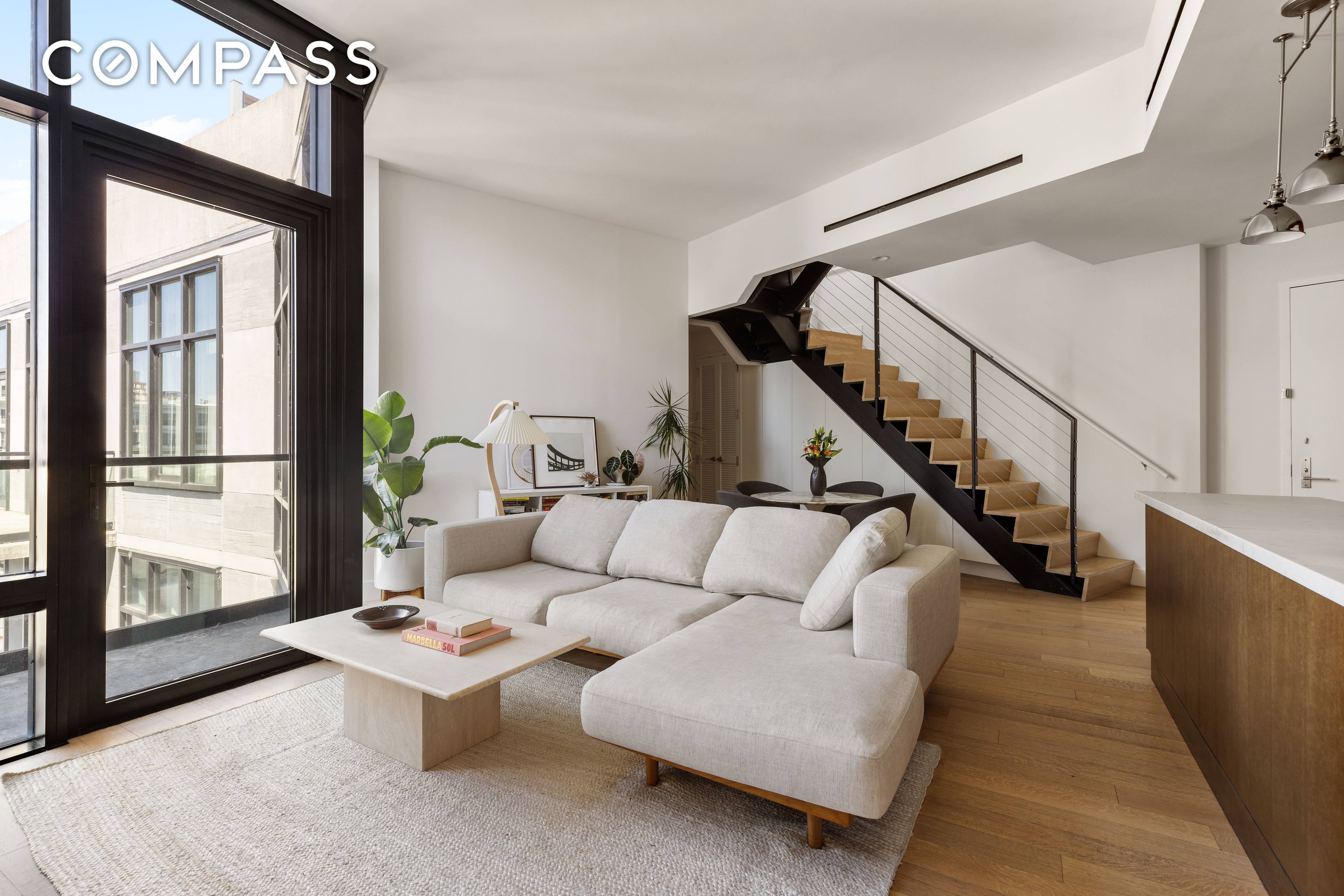 Welcome to Penthouse 5 at 500 Waverly a stunning top floor residence where indoor elegance meets outdoor serenity.