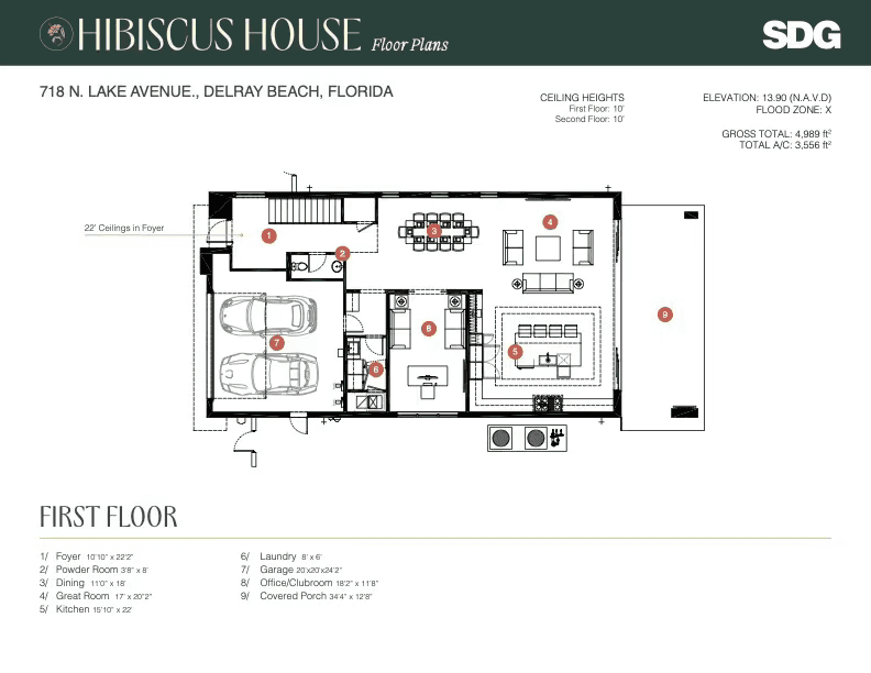 Welcome to Hibiscus House, a curated haven by Stamm Development Group, perfectly situated in one of East Delray's most desirable neighborhoods.