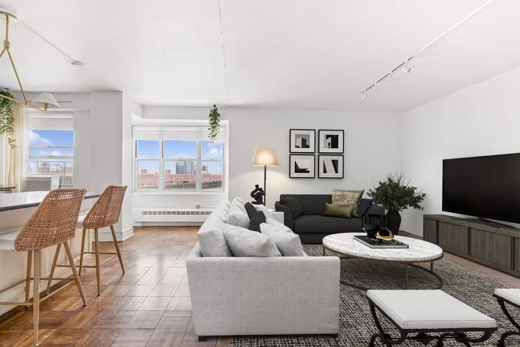 SOPHISTICATED, FULLY RENOVATED 1BR WITH SWEEPING EAST RIVER VIEWS A rare offering on the 12th floor, this exquisitely renovated one bedroom residence delivers open East River vistas, exceptional scale, and ...