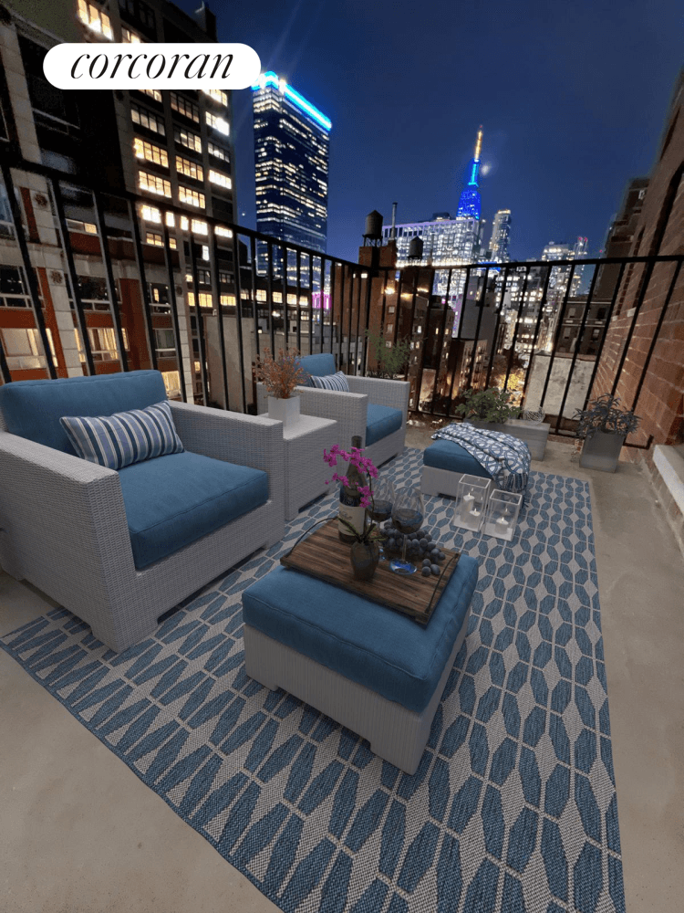 TOP FLOOR Special 2 bedroom 1 bath with SPECTACULAR city views 2 equal size bedrooms Large living room Private balcony Eat in kitchen In a well kept laundry building with ...