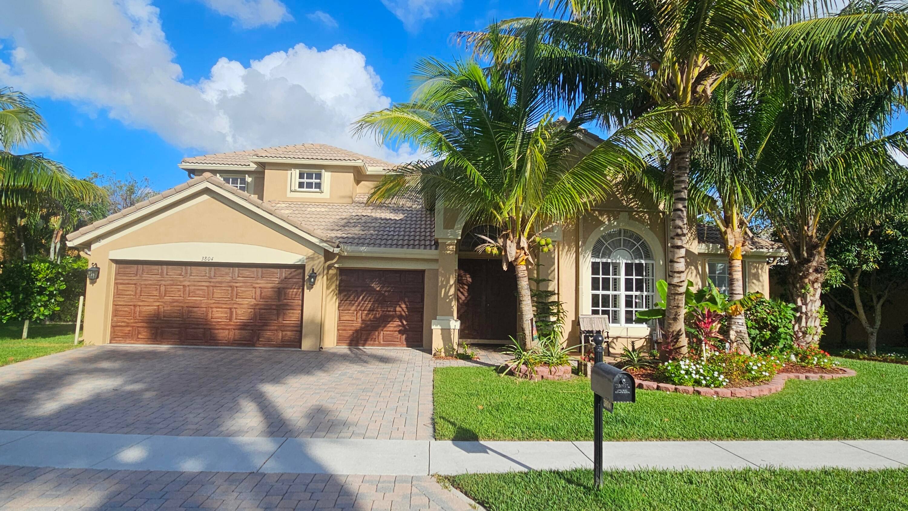 This stunning 5 bedroom, 4 bathroom home is located in a desirable gated community and offers both elegance and functionality.