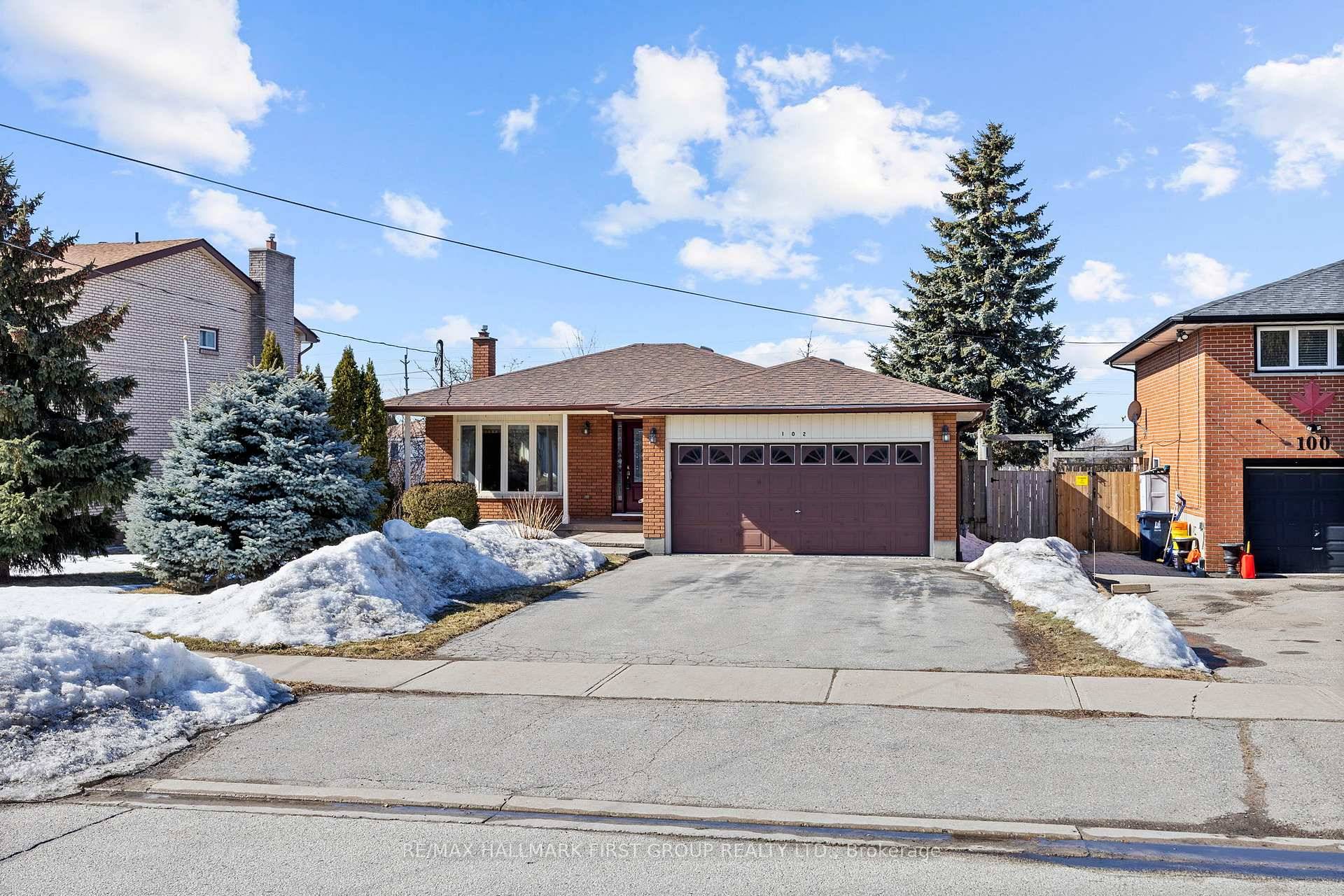 Spacious all brick bungalow finished from top to bottom on a big 62 by 120 foot fenced lot.