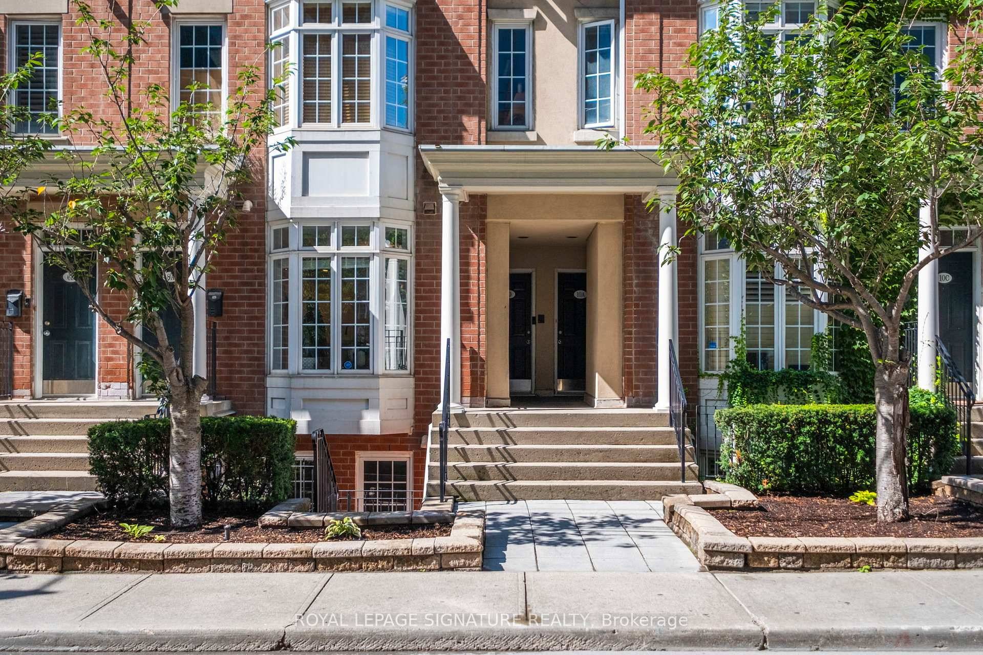 A rare oversized private terrace sets the stage for this Georgian style townhome, perfectly nestled in Torontos vibrant King West District, where timeless character meets modern downtown living in the ...