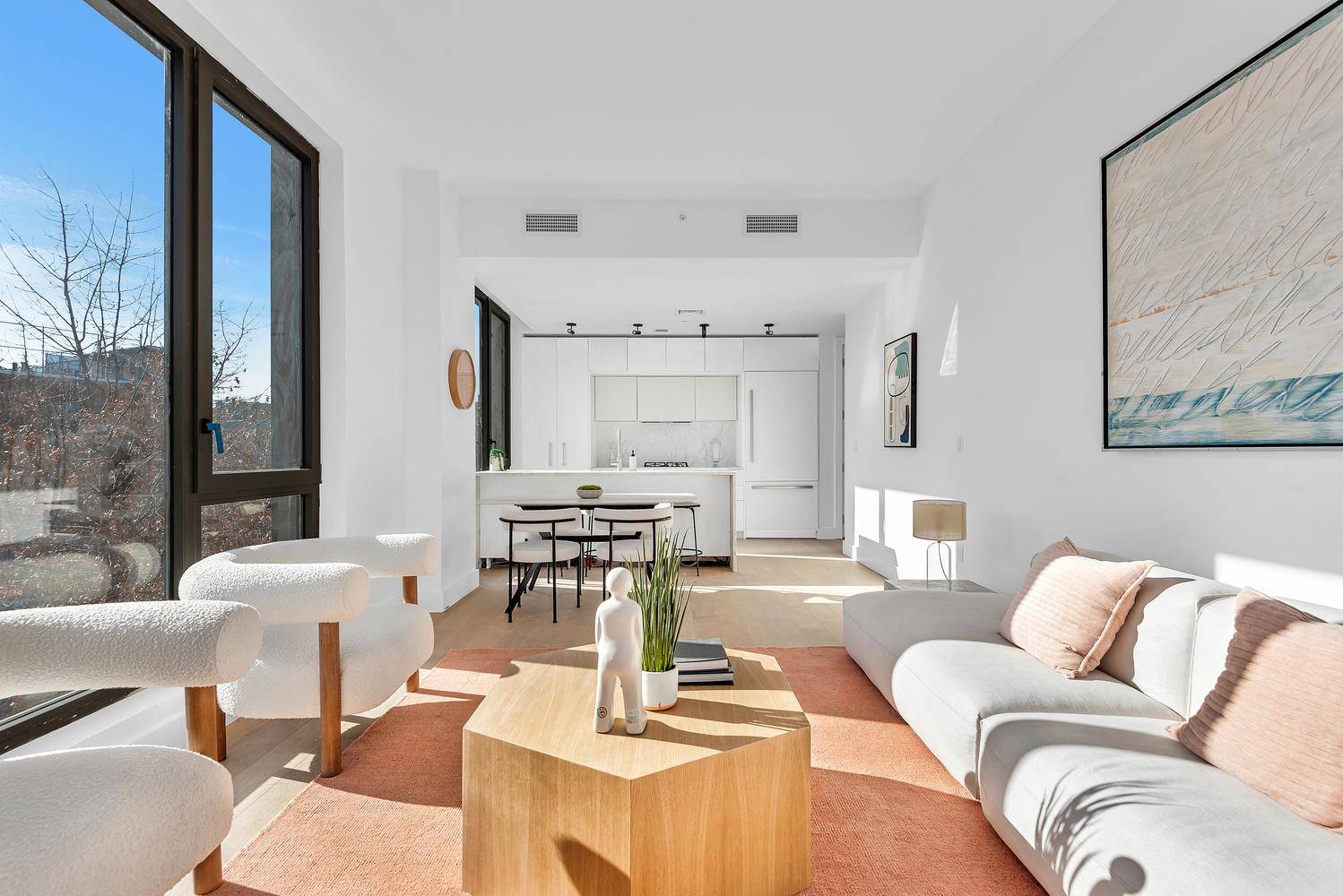 Located in historic Clinton Hill rests this finely crafted residence at the amenity rich Four Fifty Grand condominium, offering 996 square feet of impeccably designed living space with 3 bedrooms ...