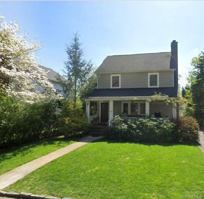 Beautiful front porch Colonial, sits right in front of the Davis Park.