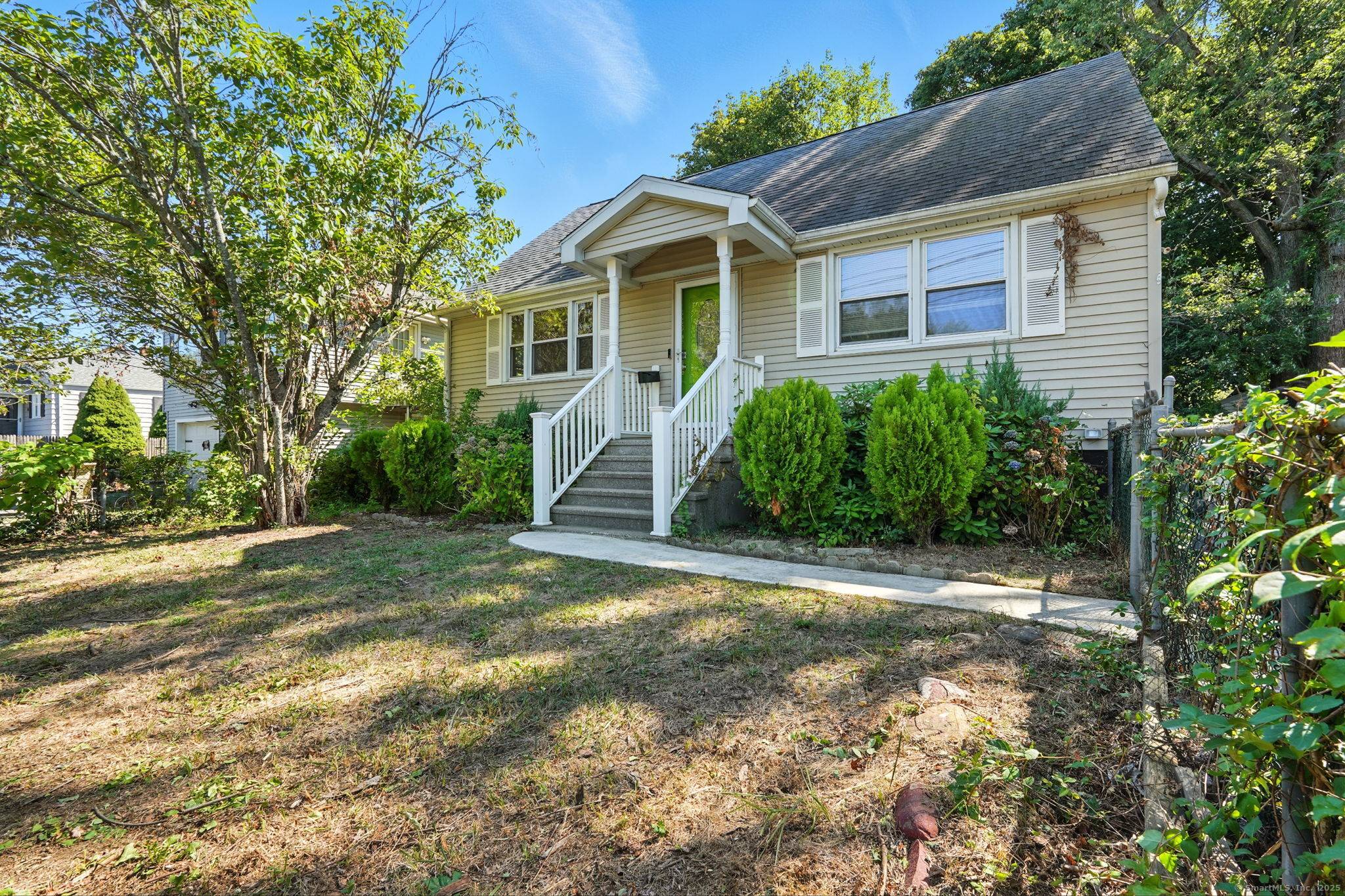 Tucked away on a quiet dead end street in Stratford's South End, 106 General Street blends modern updates with classic Cape charm.