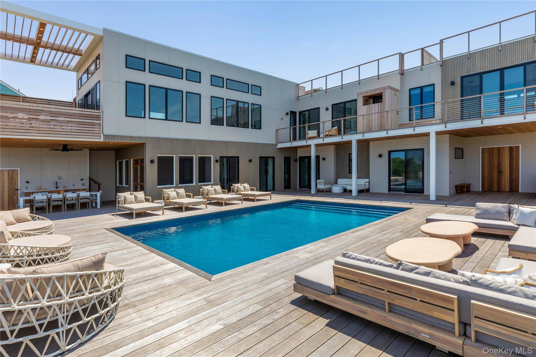 Incredible New Construction Ocean amp ; Bay View Home with Pool !