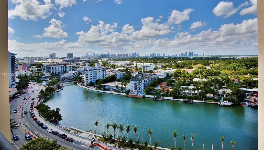 JUSR REDUCED GREAT INTRACOASTAL VIEWS FROM CLUB ATLANTIS CONDO Fully furnished one bedroom, with white tile floors, open kitchen, oversized living dining and bedroom which both open to large balcony.