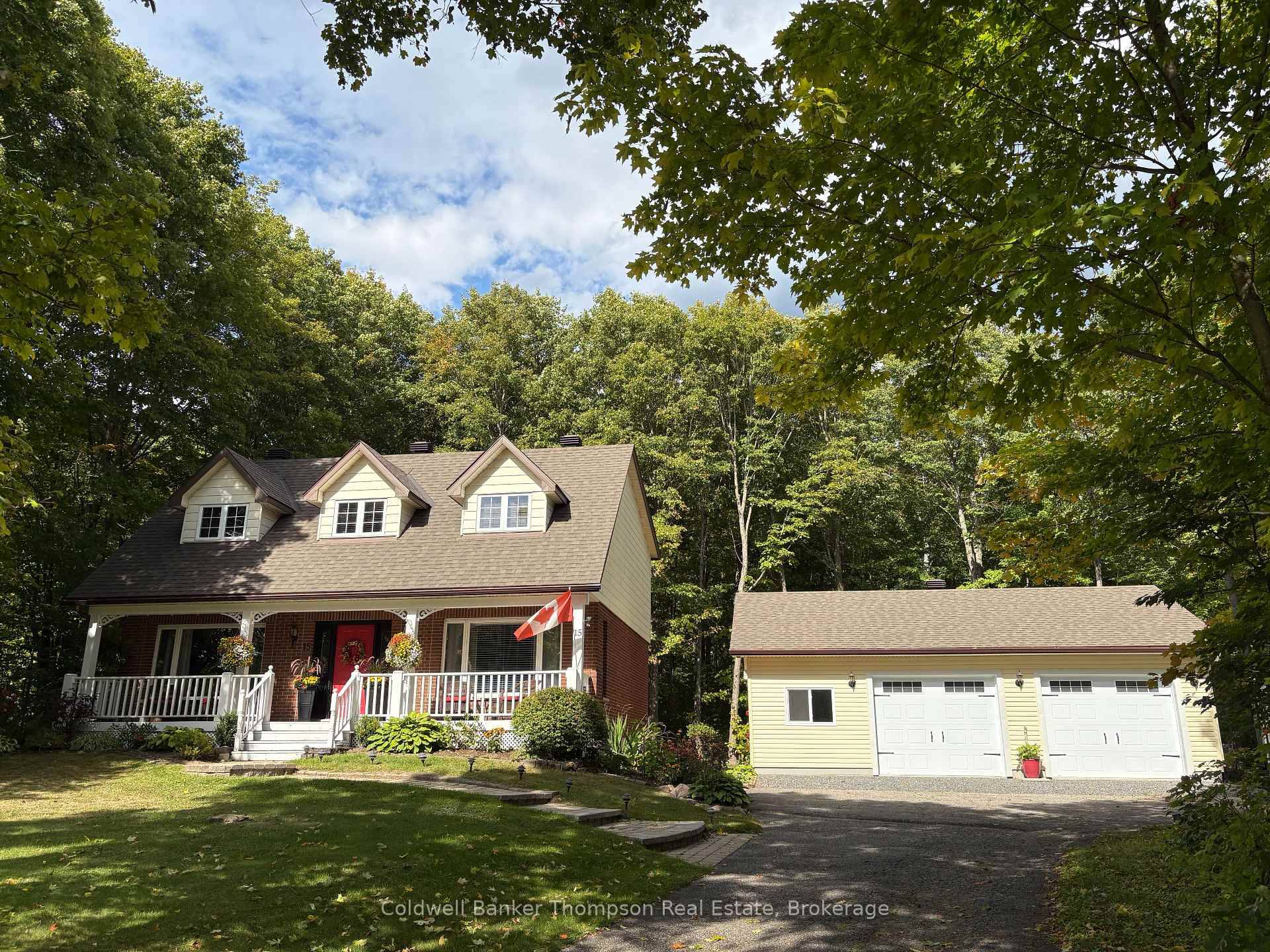 Right out of the pages of a home and garden magazine, this flawless 4 bedroom, 3 bathroom, 3 level home is nestled on a beautifully treed 0.