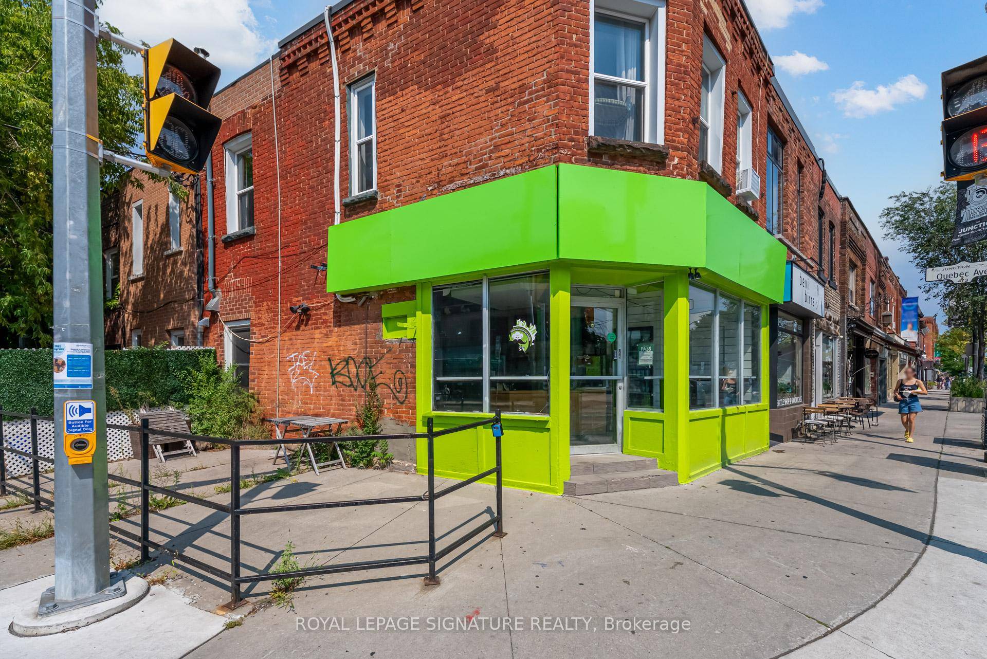Charming Corner Retail with Patio in the Heart of the Vibrant Junction.
