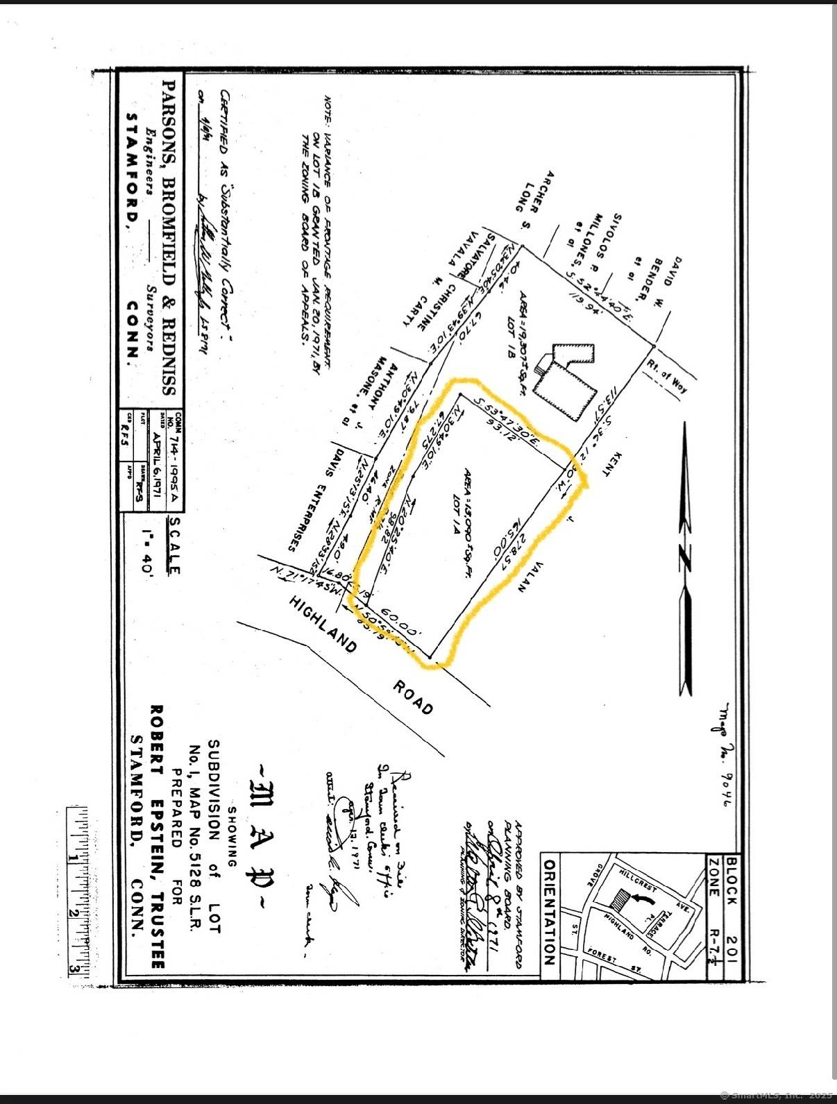 Calling all builders ! ! A developers project in the heart of downtown Stamford yet tucked away.