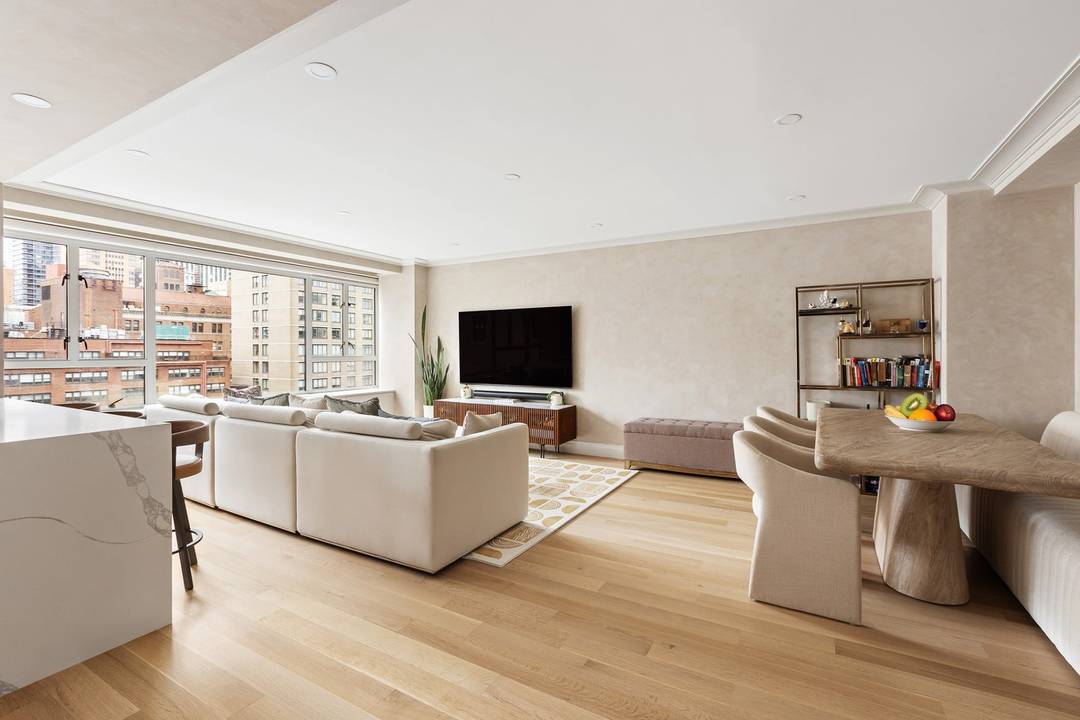 A Distinctive, Fully Reimagined 3 Bedroom, 3 Bath Residence at The Manhattan House.