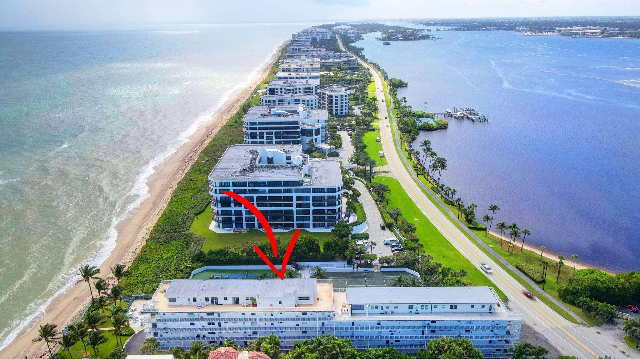 Stunning views of Ocean Intracoastal.