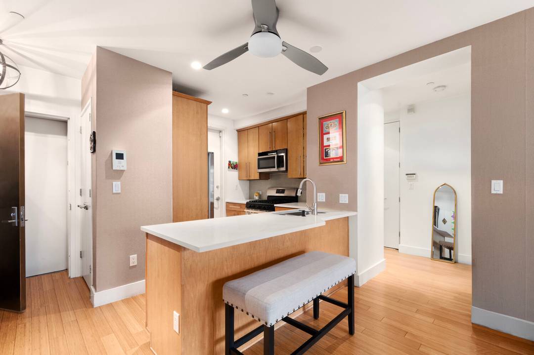 Experience the best of East Harlem living in this spacious one bedroom home within an impeccably maintained boutique condominium !
