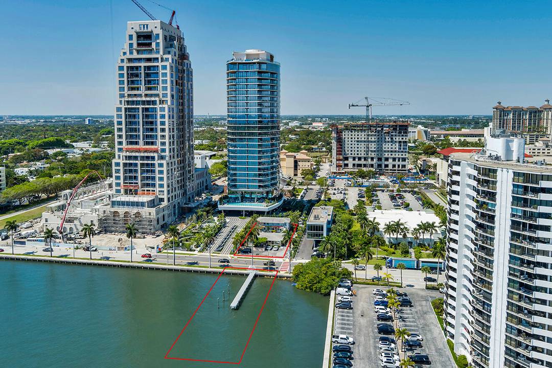 Prime mixed use development opportunity in downtown West Palm Beach along prestigious South Flagler Drive.