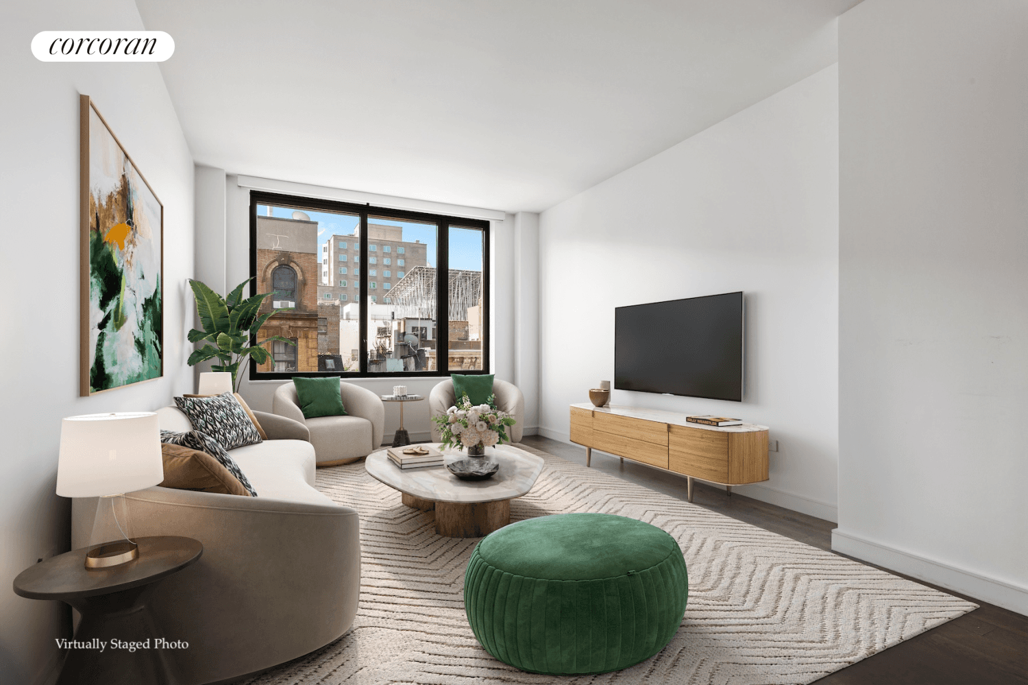 2 Bedroom 2 Bathroom 1, 217 SF Presenting apartment 6H at the Jefferson, a LEED Gold certified Condominium located just off of Third Avenue, close to Union Square in the ...