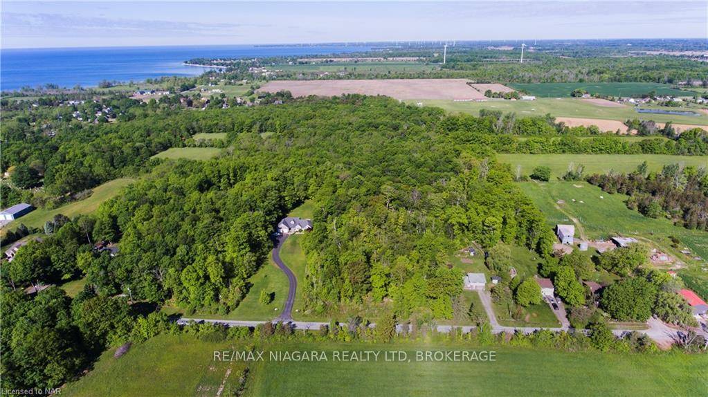 Incredible 3. 4 acre treed building lot on quiet, dead end street in desirable Wainfleet.