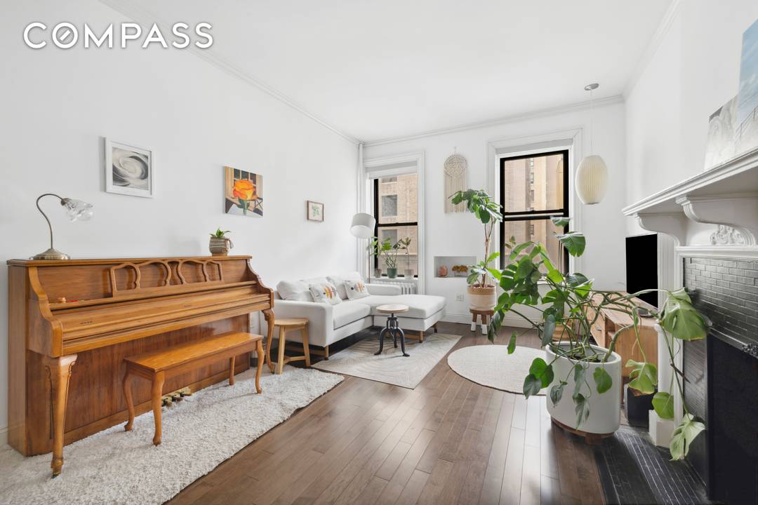 A harmonious blend of historic charm and modern style, Apartment 4F is peaceful and beautiful.