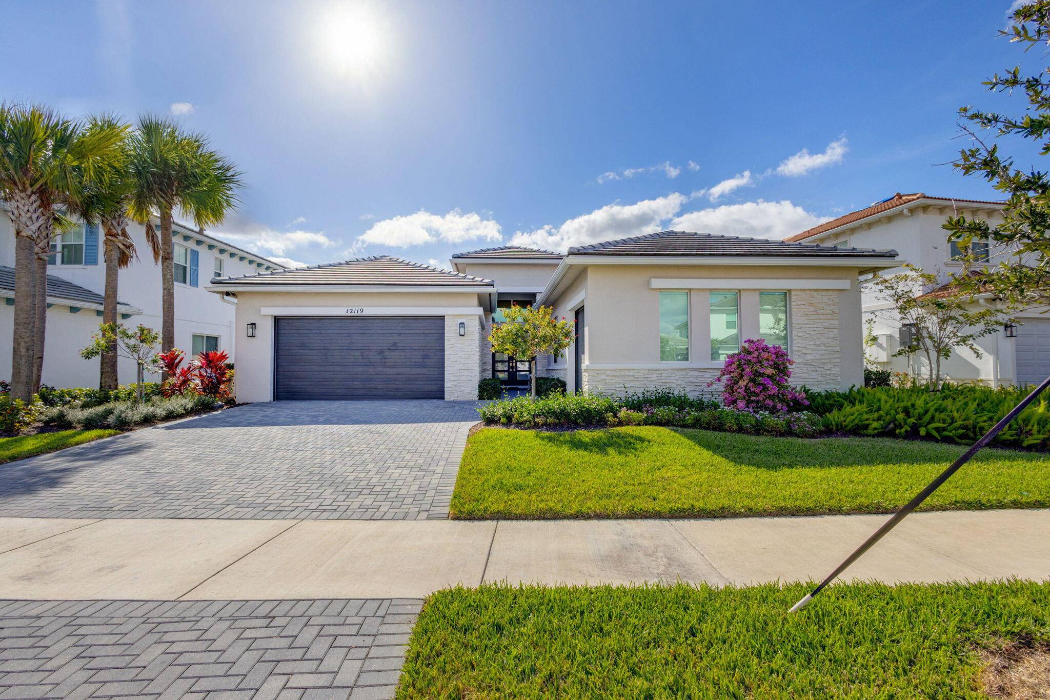 Discover this 2023 custom built estate featuring a saltwater gas pool and spa, combining resort style living with elegant design.