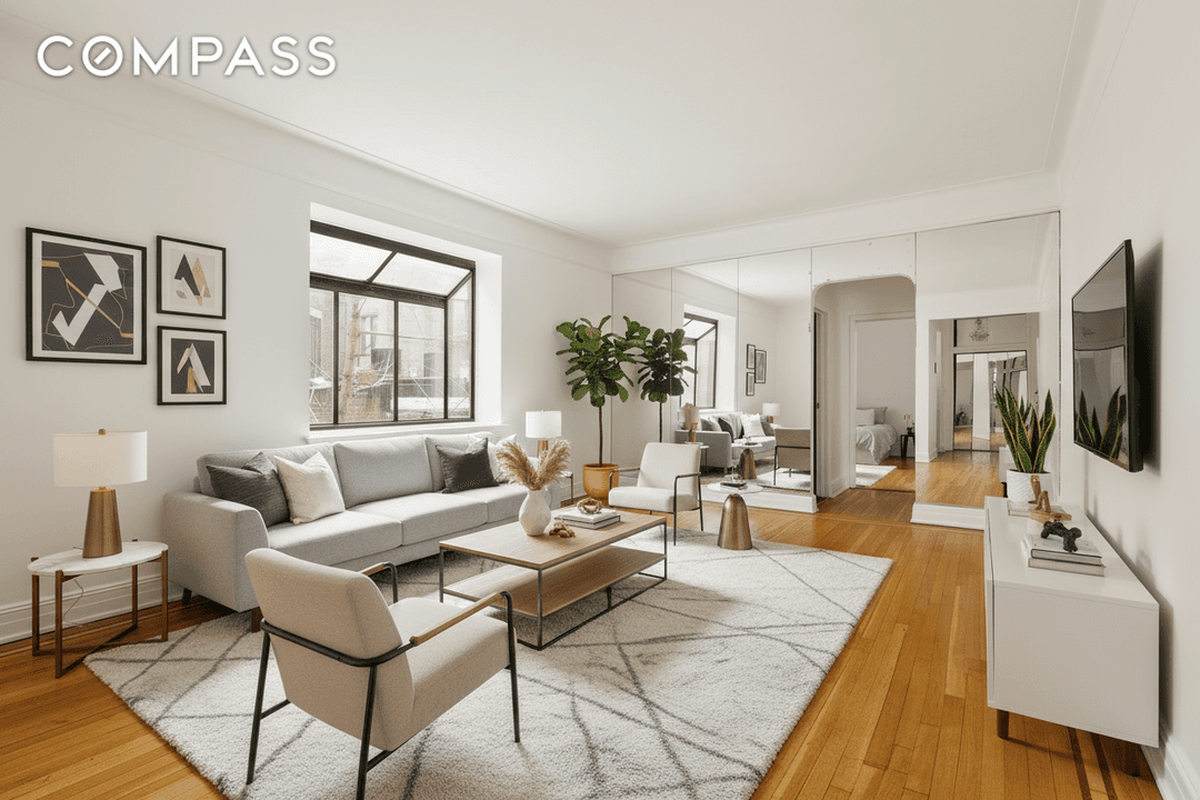 Spacious and bright one bedroom home on a picturesque, tree lined block in the heart of Carnegie Hill.