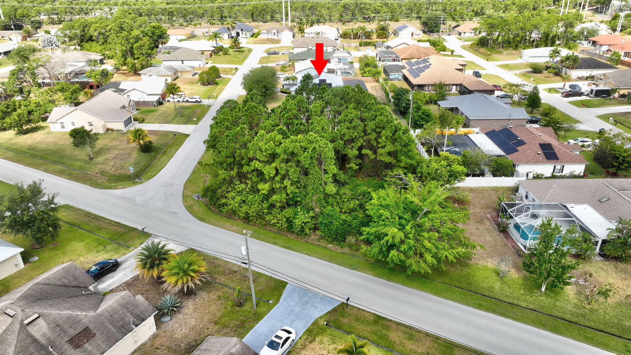 Corner Lot For Sale In Great Location !