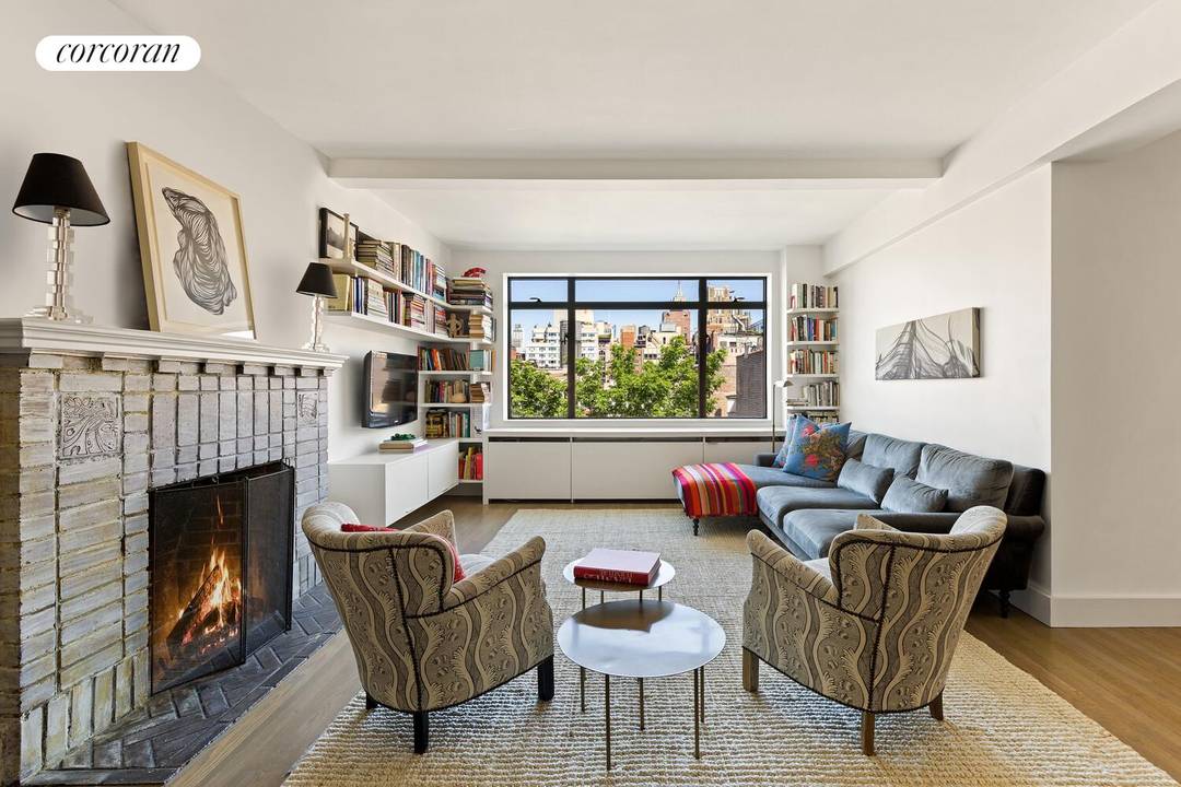 Residence 9DE is an exceptional two bedroom, two and a half bathroom home that seamlessly blends scale, thoughtful design, and timeless prewar charm all set on one of Greenwich Village's ...