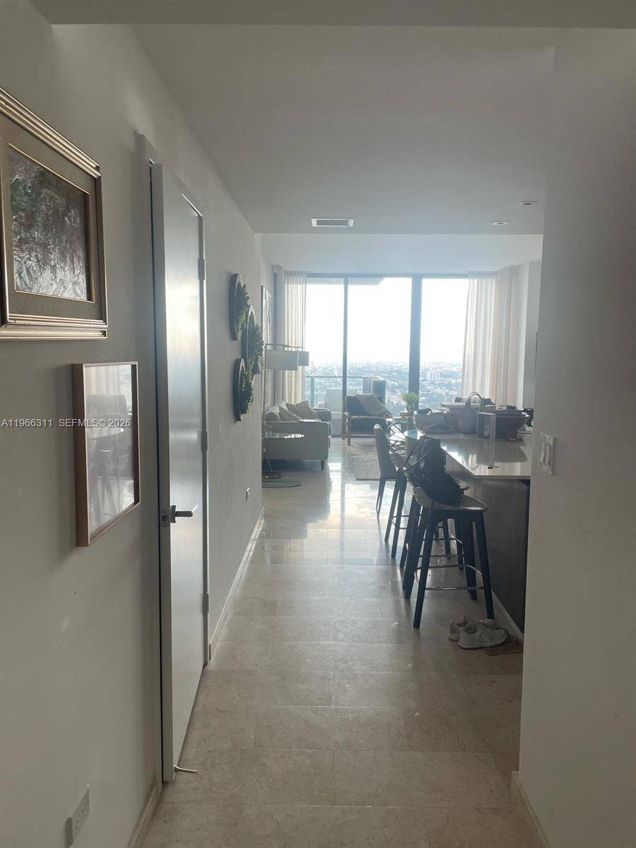 Beautiful 1 bedroom, 1 and a half bath condo in RISE Brickell Center in the heart of Brickell.