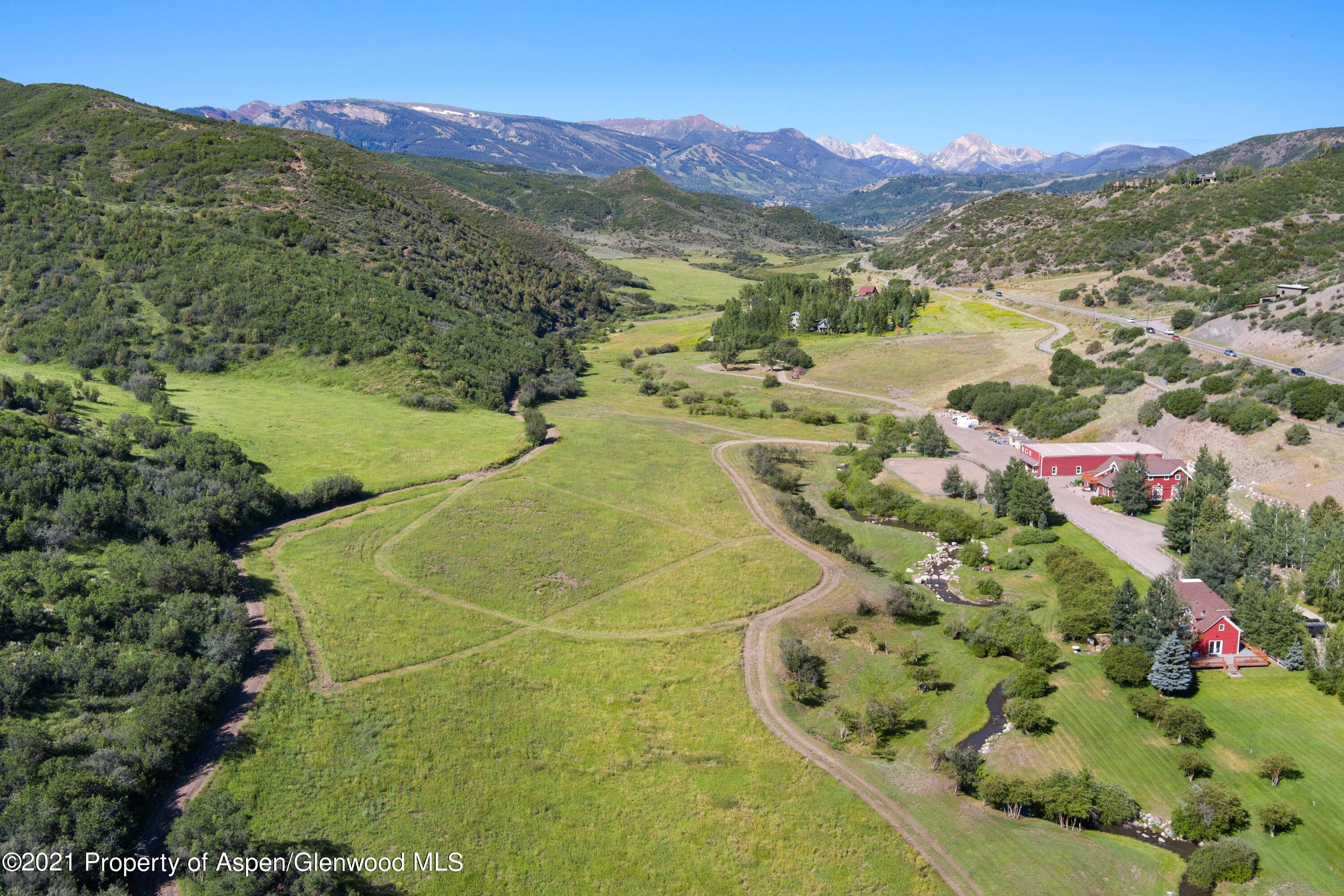 Located between Aspen and Snowmass Village, this 102 acre Brush Creek Ranch encapsulates the spirit of Colorado.