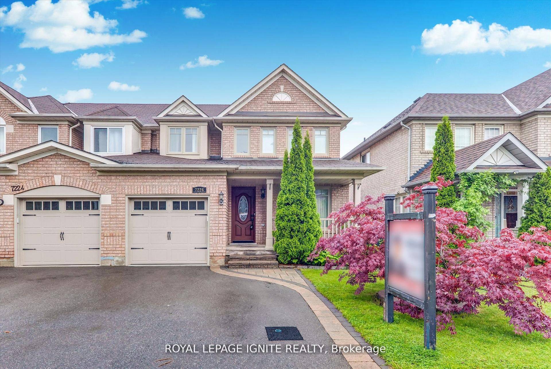 Welcome to 7226 Torrisdale Lane a bright, fully renovated from top to bottom over 95K spent 3 bedroom, 3 bath semi detached home nestled in the highly desirable Levi Creek ...