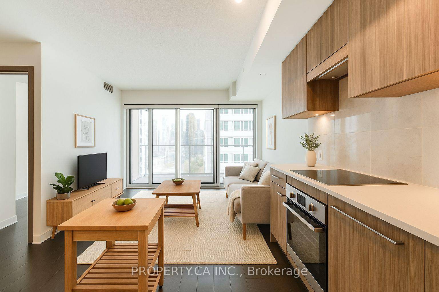 Welcome to Unit 2309 at 19 Bathurst an elevated 1 bedroom plus den suite with parking in the prestigious Lakeshore Condos, offering sweeping views of Lake Ontario and the CN ...