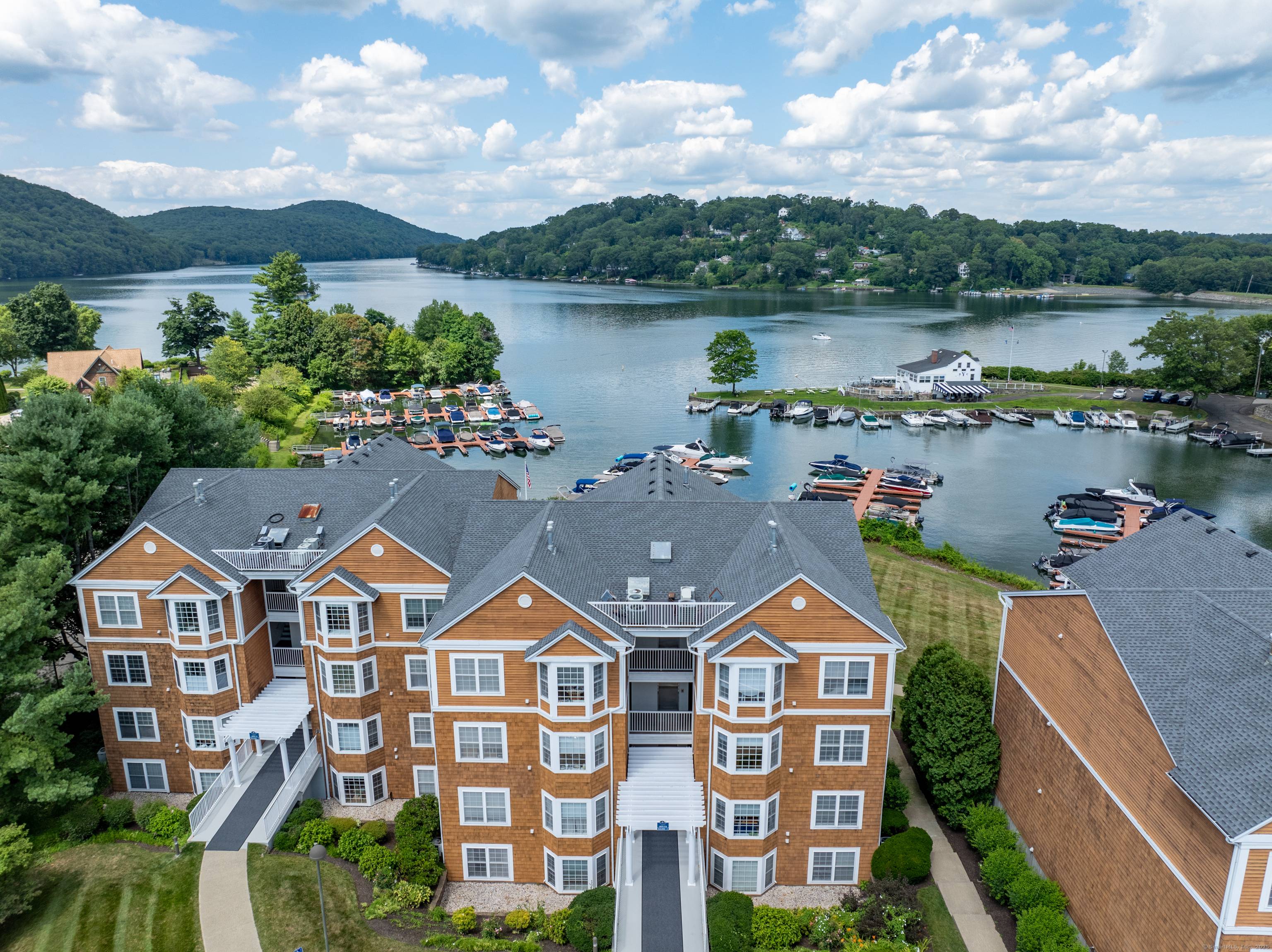 Experience luxury waterfront living at Crystal Bay on Candlewood Lake !