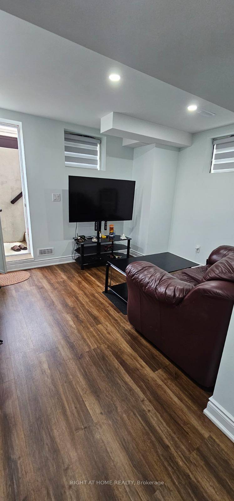 Beautiful Legal basement with separate entrance from the backyard, separate laundry.