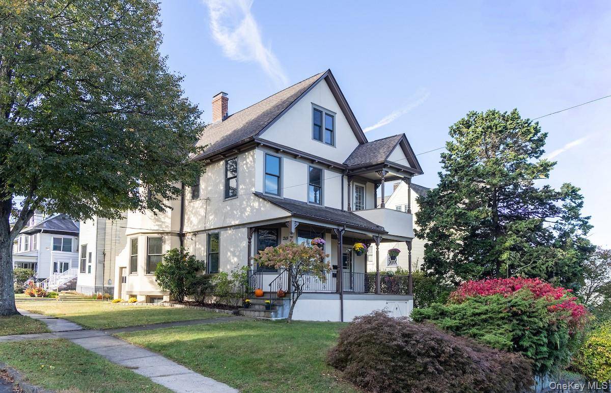 Tarrytown's vibrancy, stunning river vistas and walk to all is yours in this beautifully maintained Victorian charmer that overlooks the village on the coveted corner of Benedict Avenue and historic ...