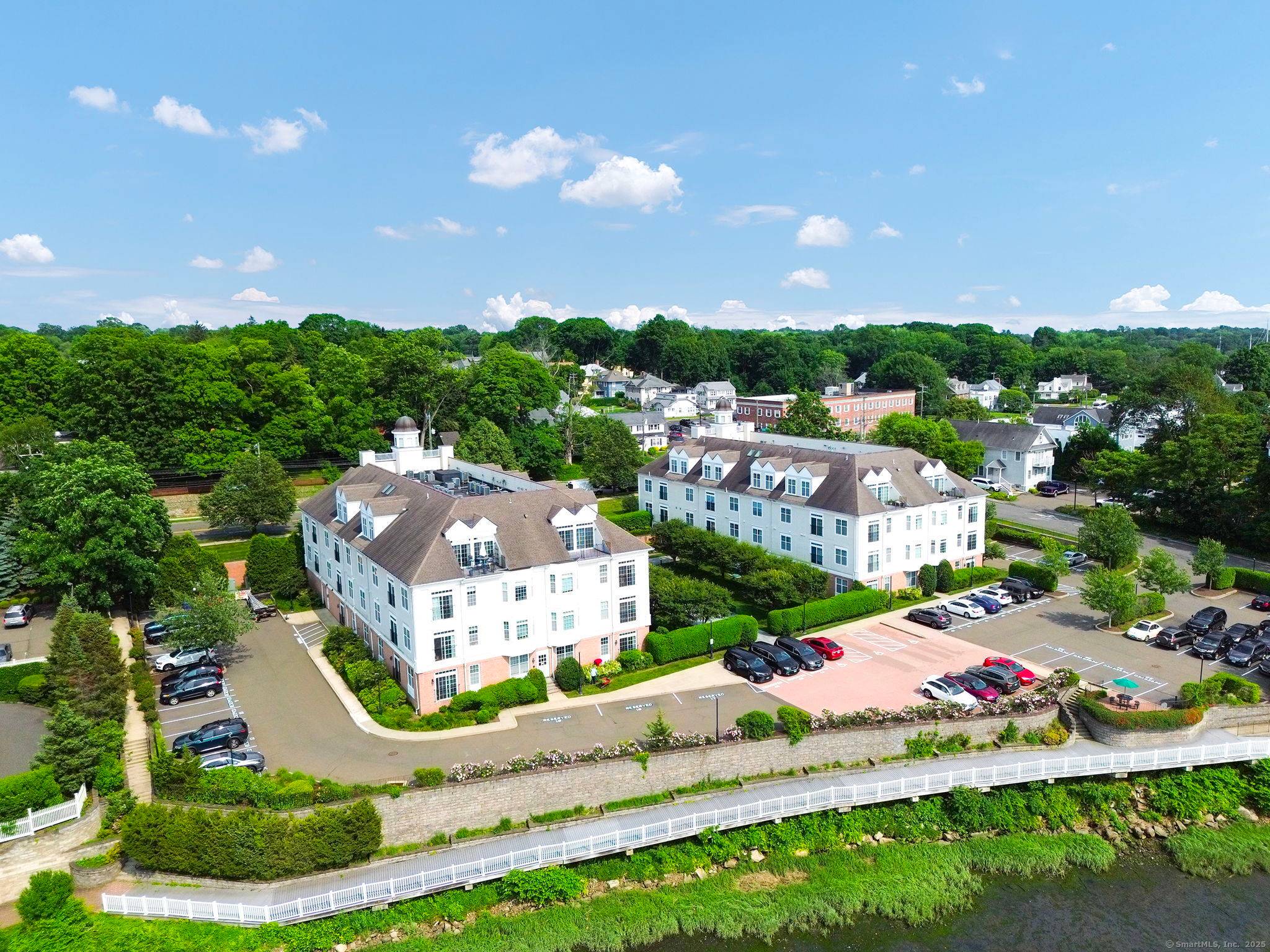 Waterfront 2 bedroom, 2. 5 bath condo with direct water views !