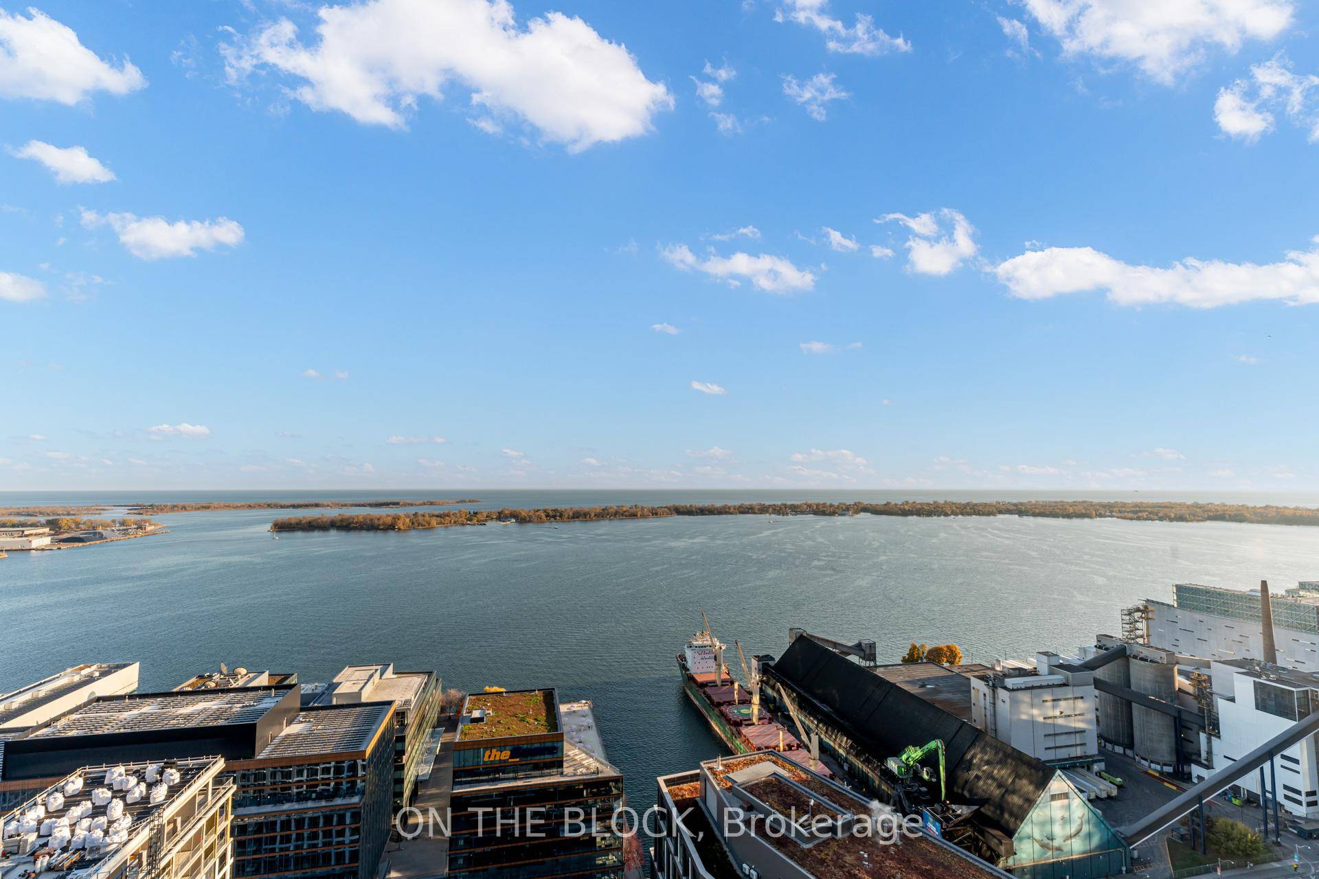 Rare south facing unobstructed lakefront view with an abundance of sunlight !