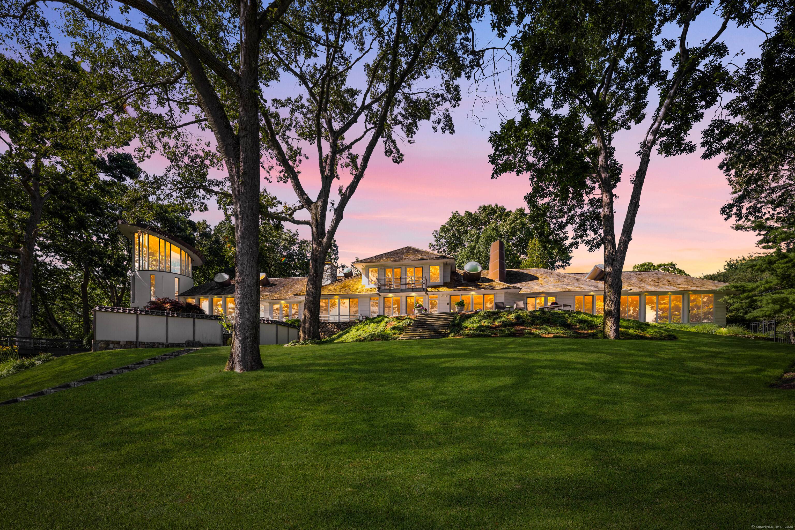 A true Westport icon, 11 Beachside Common is one of the most architecturally distinctive homes on the Connecticut coast known to anyone who's ever strolled Burying Hill Beach.