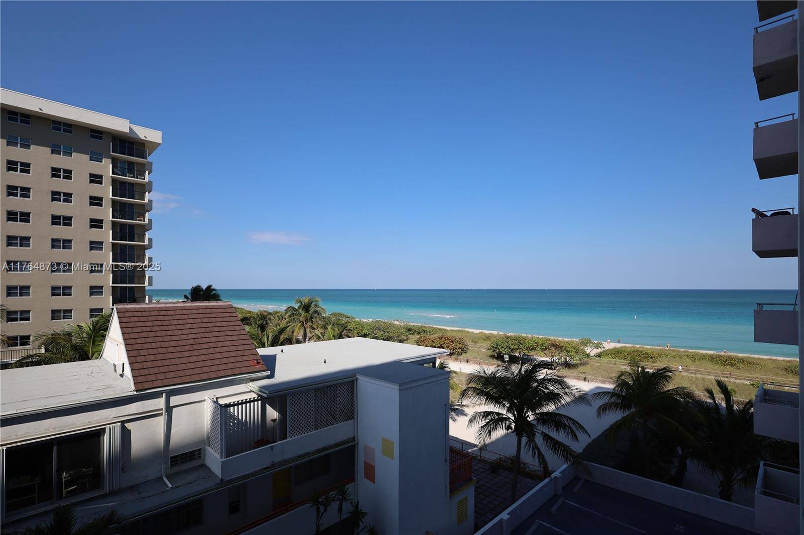 One of the best lines at the property NE exposure with ocean view from living room and master bedroom.